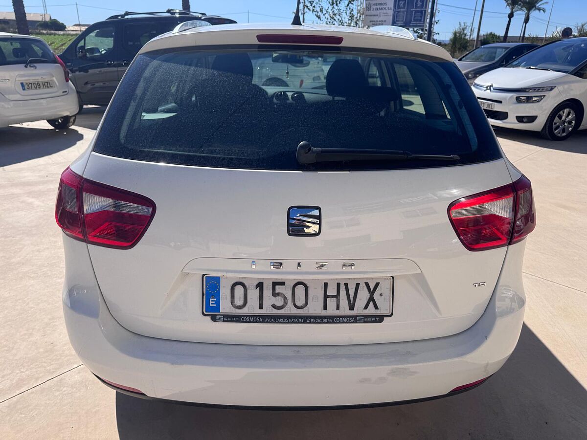 SEAT IBIZA ST ESTATE 1.6 TDI SPANISH LHD IN SPAIN ONLY 85000 MILES SUPERB 2014